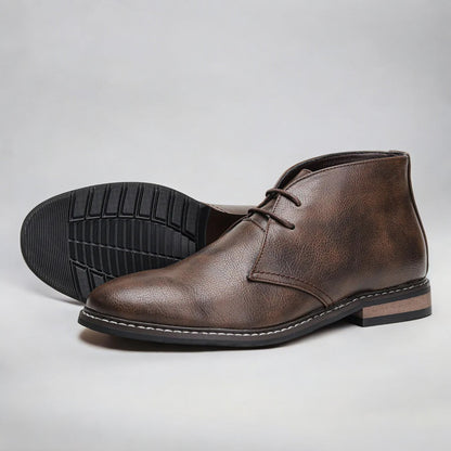 Herold | leather chukka boots