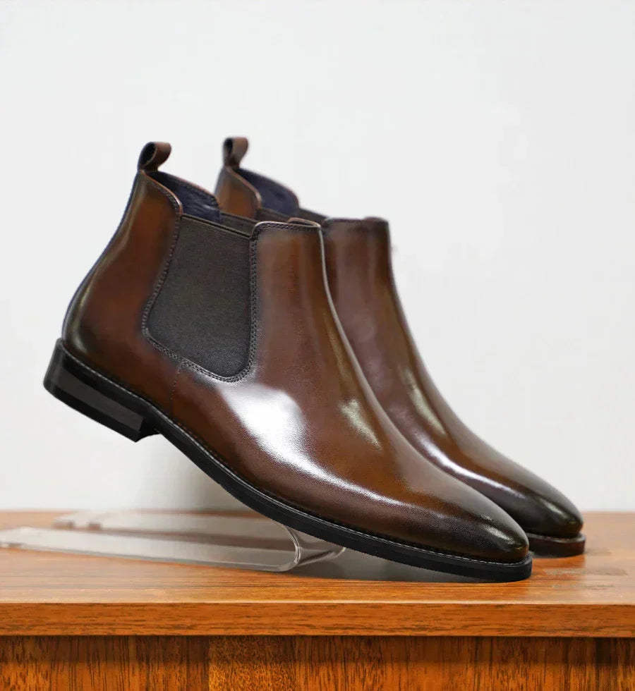 Craig | Leather Chelsea boots