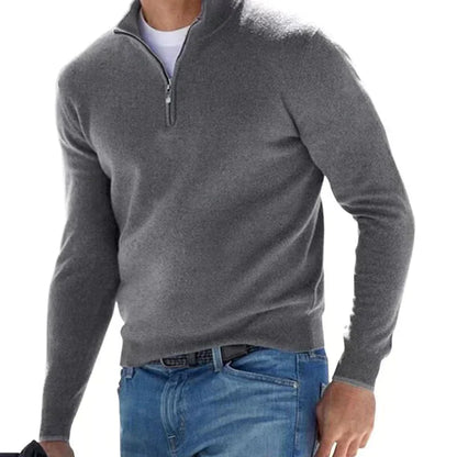 RALPH POLO - Stylish zipper sweater for men (Italian design)