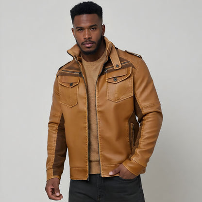 'Mohawk Rogue' Leather Jacket